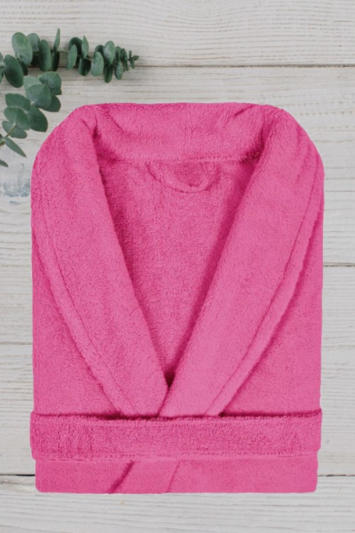 برنص حمام مفرد قطن 100% وردي نسبة امتصاص عالية