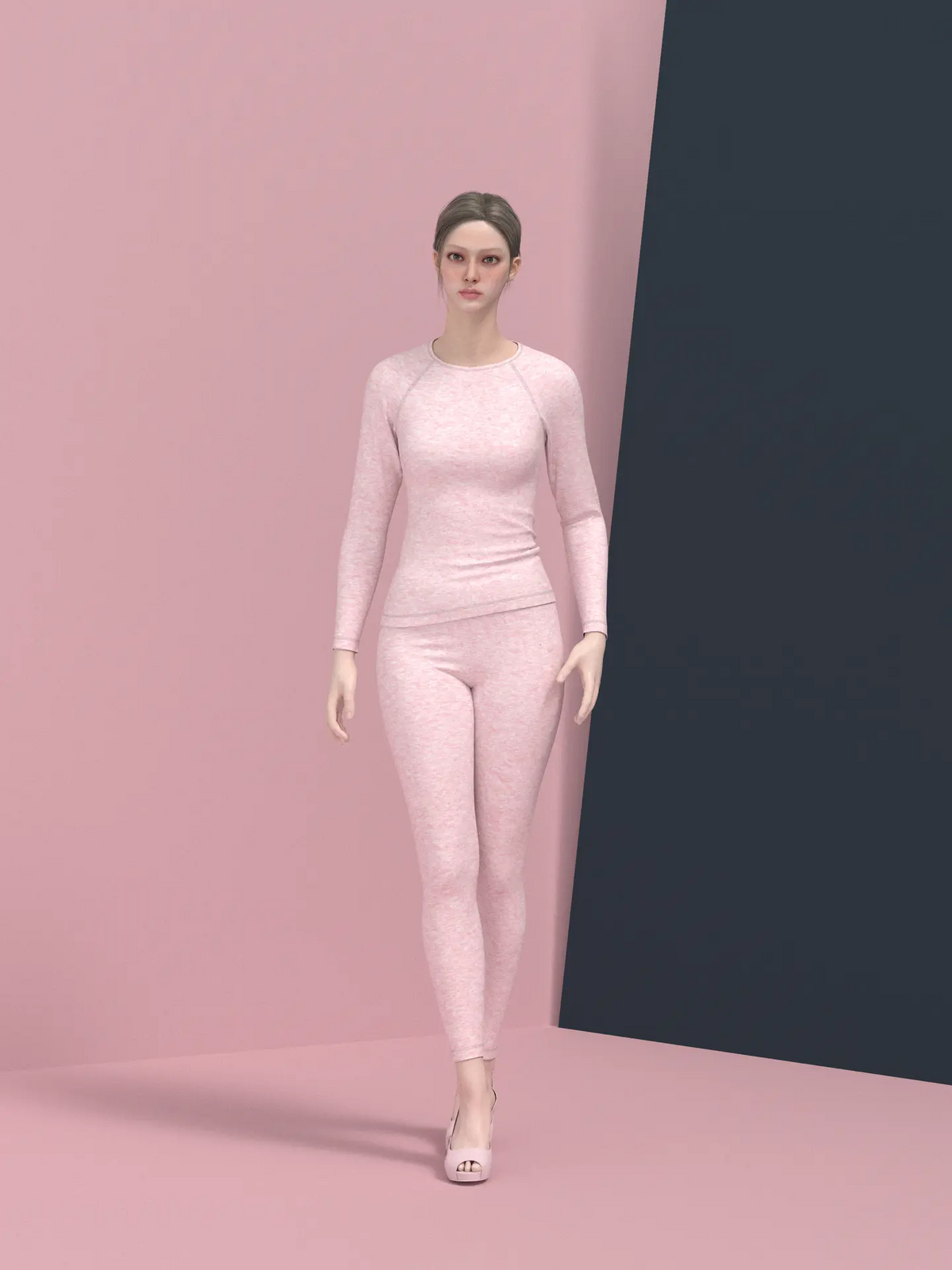 TOLIN8290 | PINK MELANGE | tolin-sync:24ad745b82159ffae5993ba460088db925ba93088ad0f97aa980bf3a7f87e721